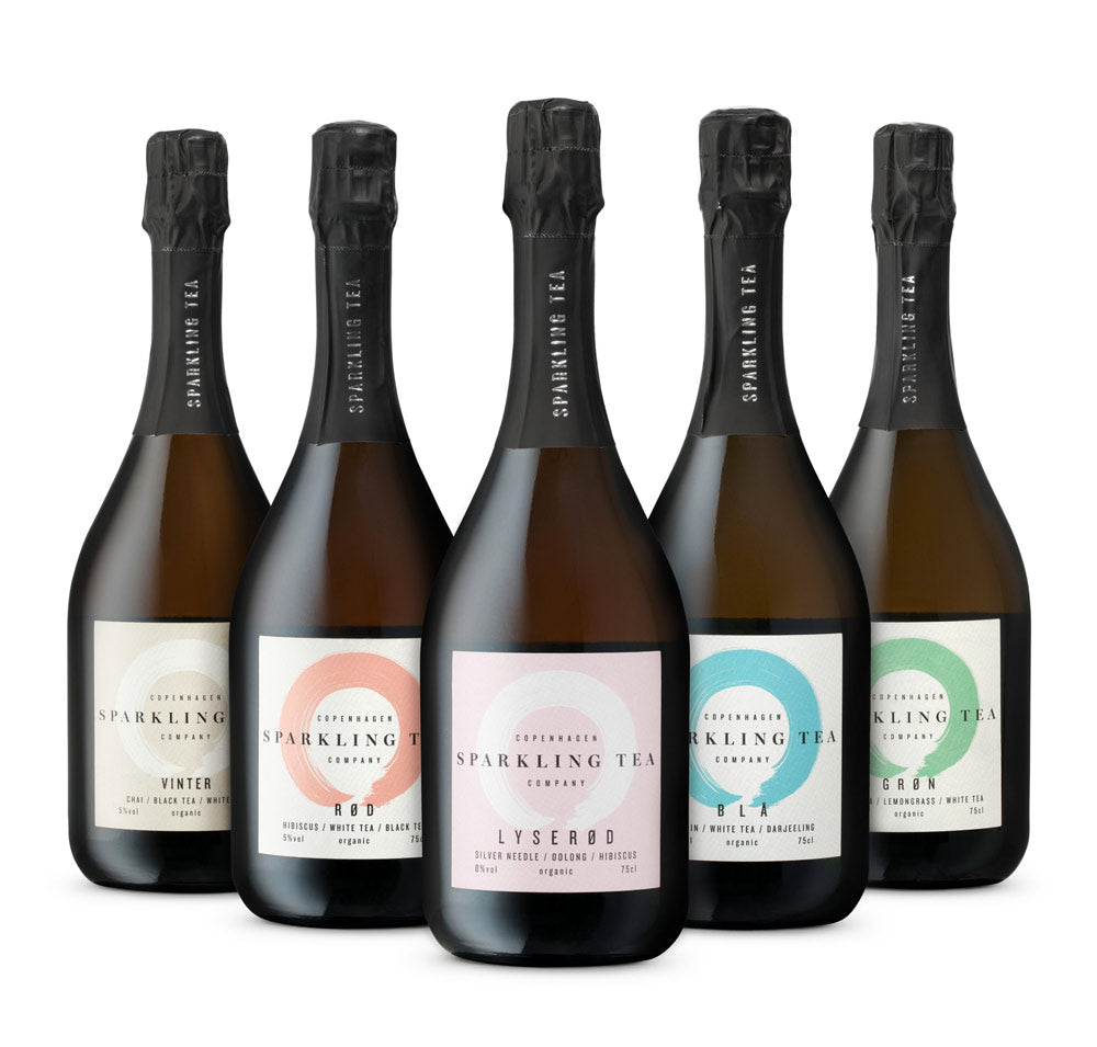Sparkling Tea aus Dänemark in Variationen