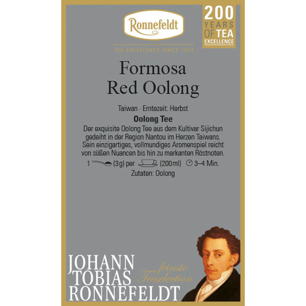 Formosa Red Oolong Etikett