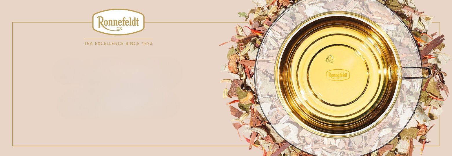Herbstbanner neu 2025 im Moses Tee Shop mit Ronnefeldt Logo