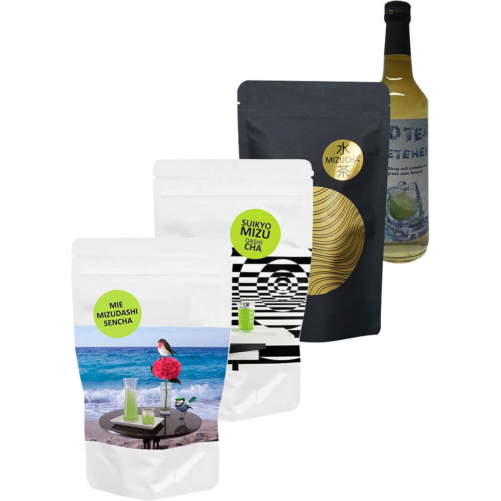 Cold Brew Tee Set Packungen