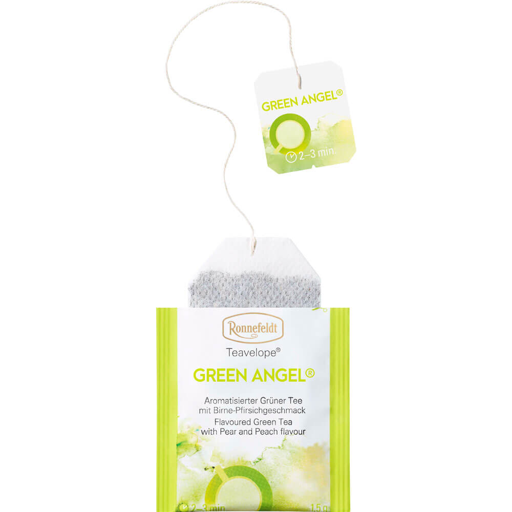 Ronnefeldt Teebeutel Green Angel offen