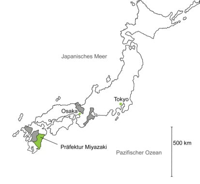 Teegarten Kami no En aus Miayazaki