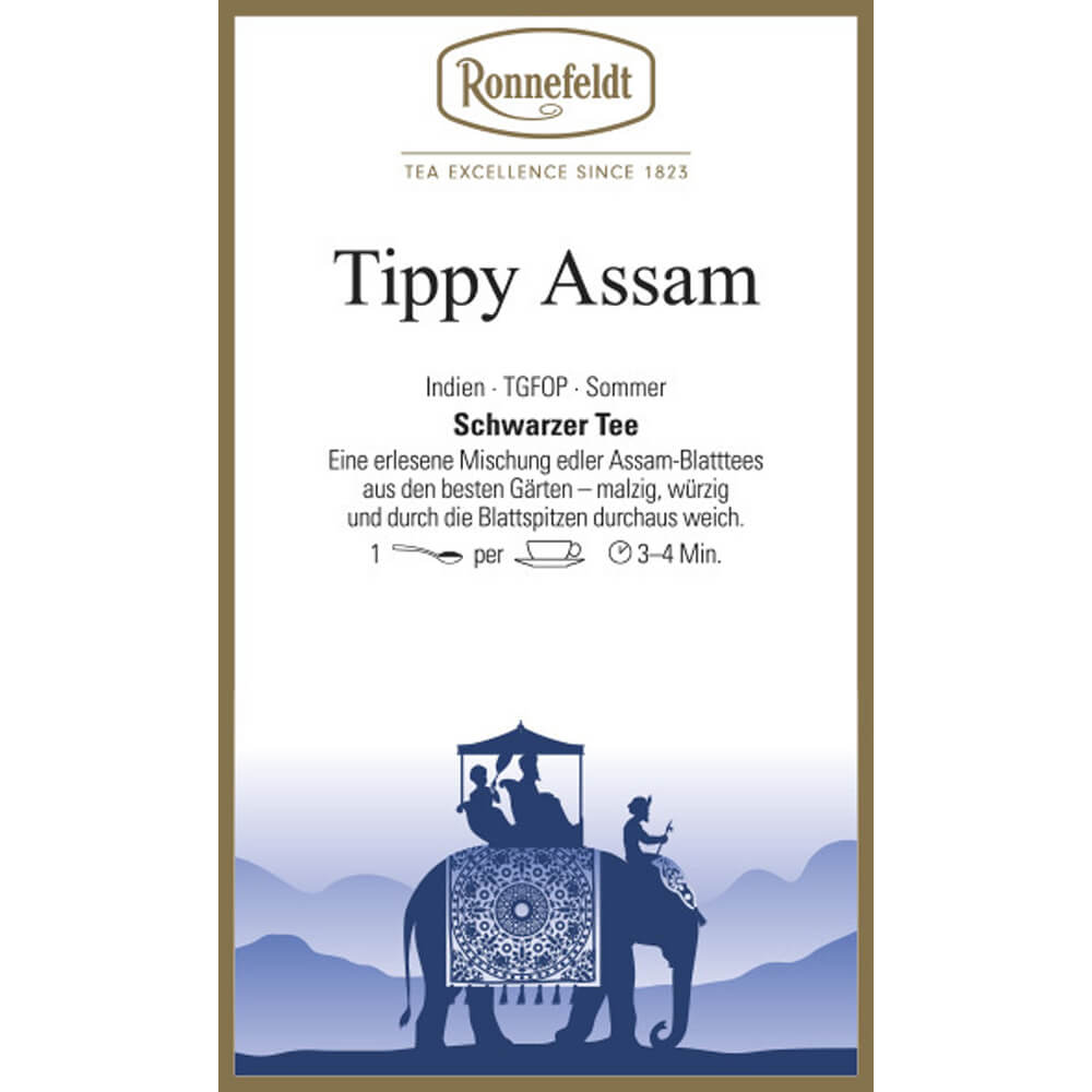 Ronnefeldt Tippy Assam Etikett
