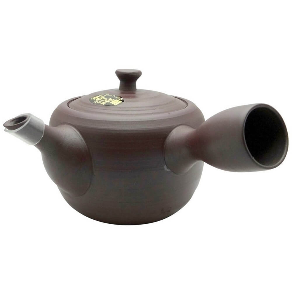 Kyusu jap. Einhand-Teekanne, geriffelt