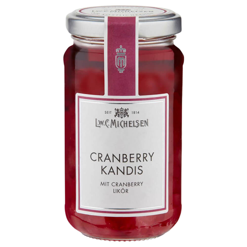 Cranberry Kandis mit Preiselbeer Likör neu