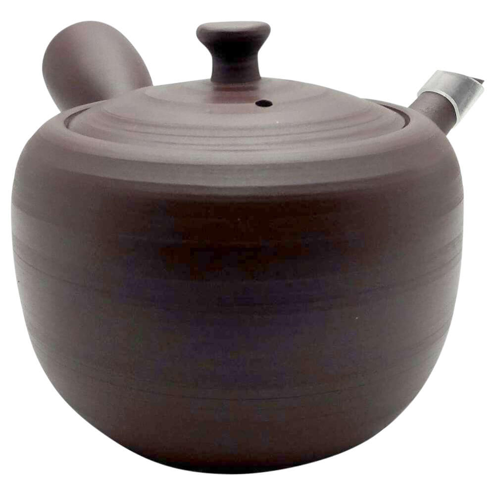 Kyusu jap. Einhand-Teekanne, geriffelt von hinten