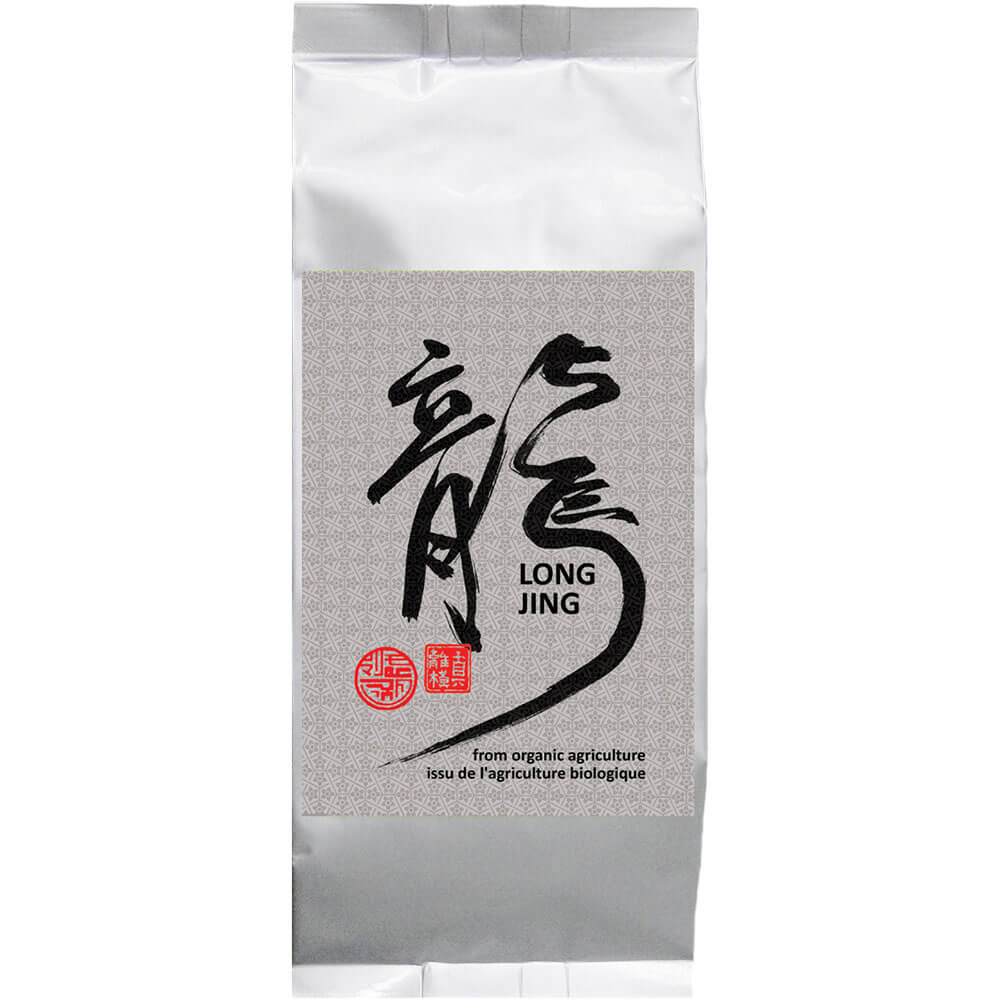 Long Jing bio Premium Grüntee Packung