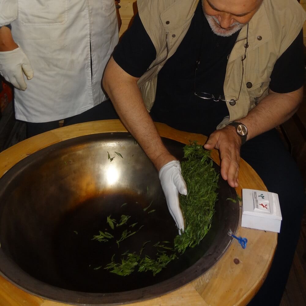 Teeröstung Lung Ching Harald