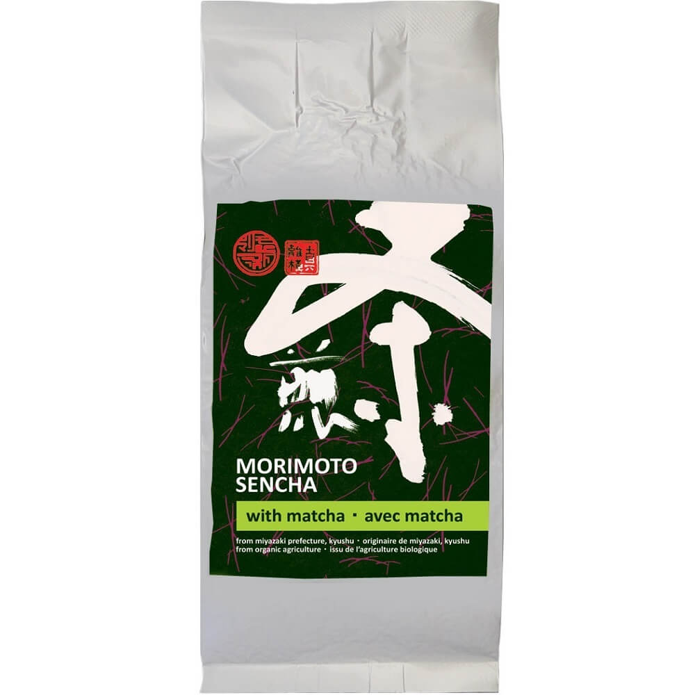 Morimoto Sencha mit Matcha bio Packung