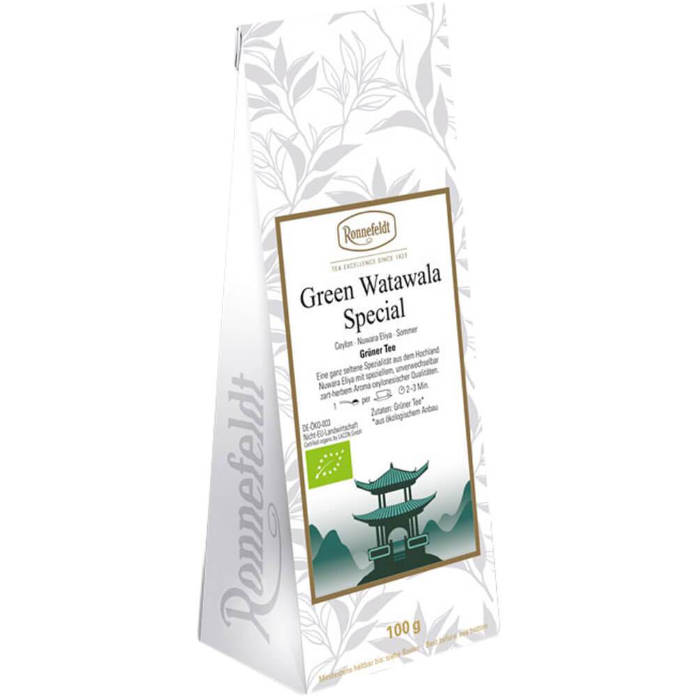 Grüner Tee Green Watawala Special bio Packung