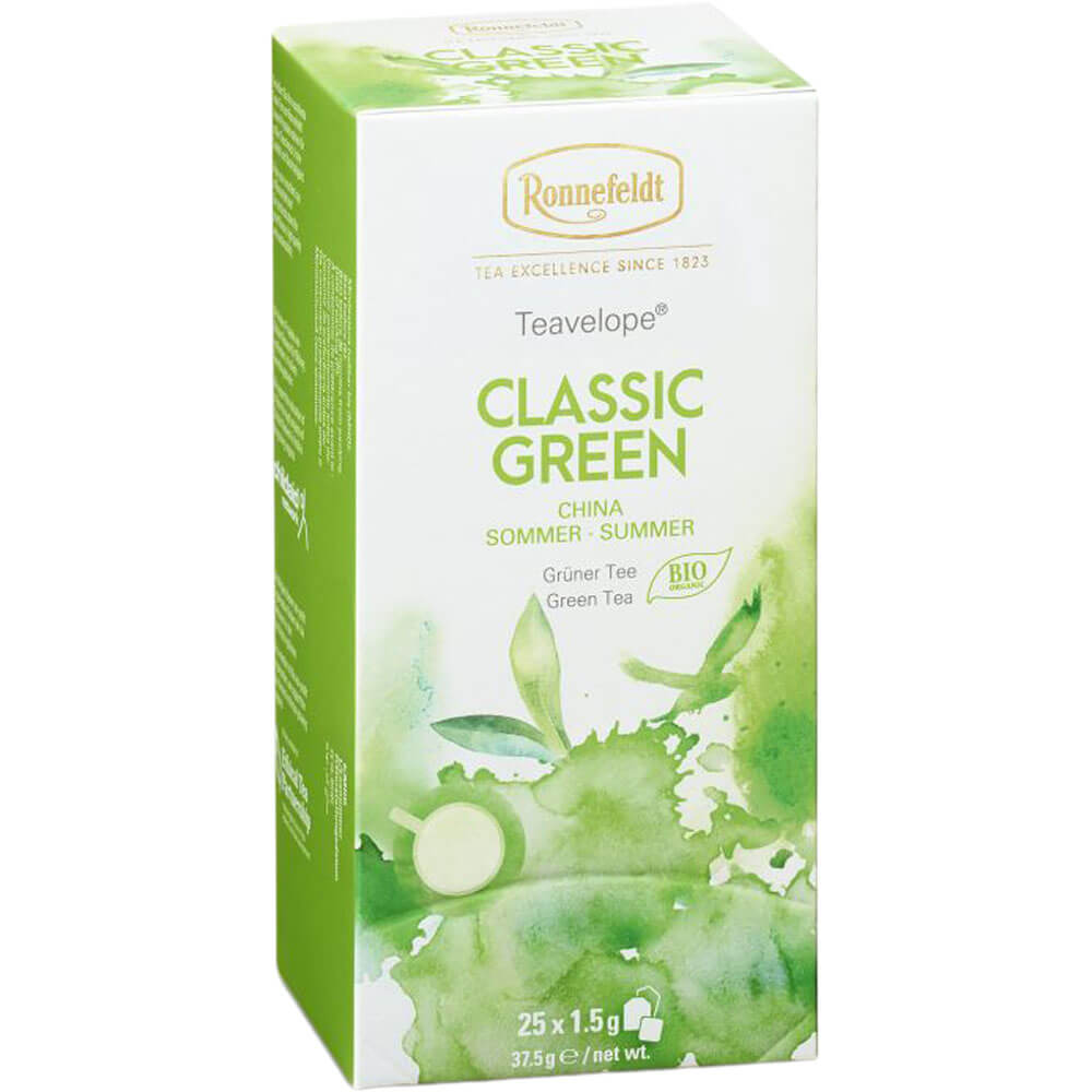 Ronnefeldt Teebeutel Classic Green bio Packung