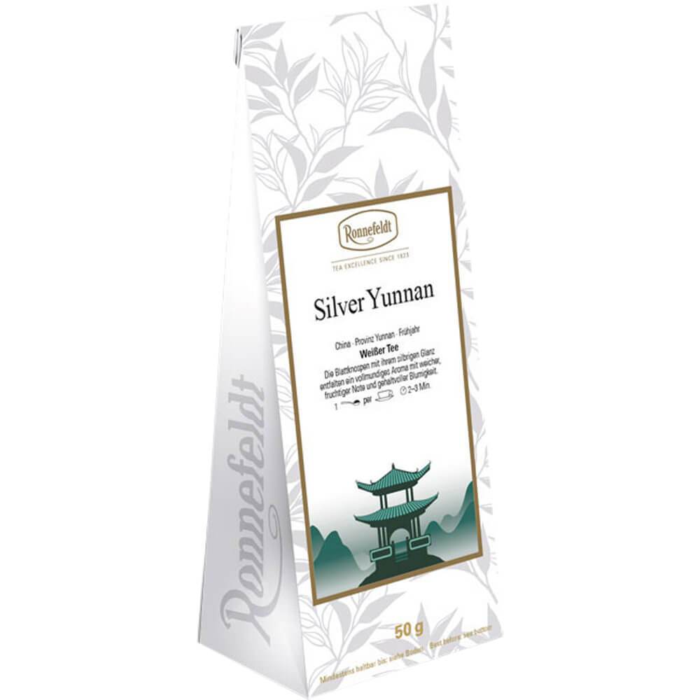 Ronnefeldt Weißer Tee Silver Yunnan bio Packung