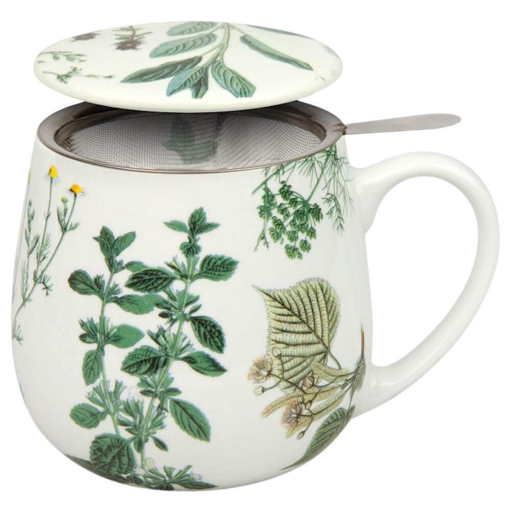 Kuschelbecher mit Deckel und Sieb My favourite tea Kräuter#deckelbecher_my-favourite-tea-herbs
