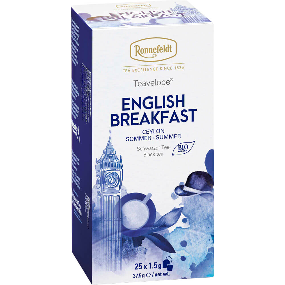 Teebeutel English Breakfast bio Packung