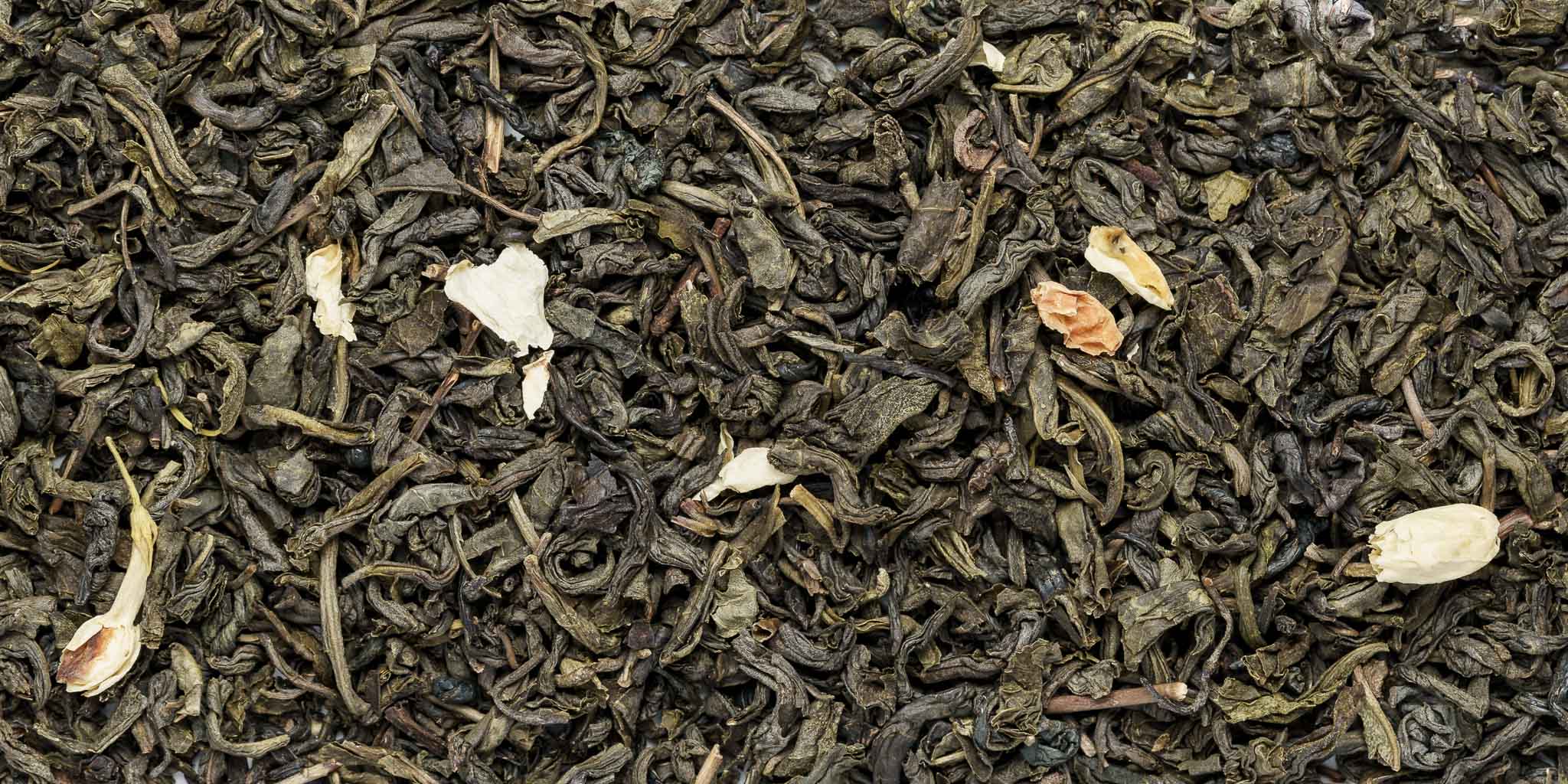 Aromatischer Jasmintee mit Blüten | Moses Tee Shop Aromatischer Jasmintee mit Blüten | Moses Tee Shop