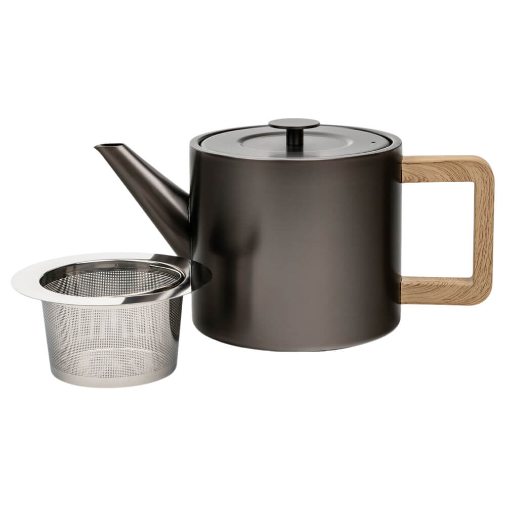 Théière Bredemeijer Narvik 1,1L - Double Paroi Inox, Garde Le Thé Chaud 45-60 Min
