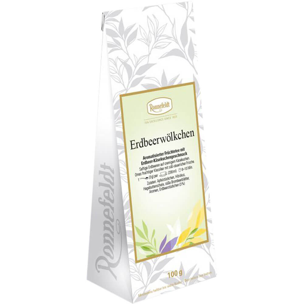 Früchtetee Erdbeerwölkchen Packung Saison