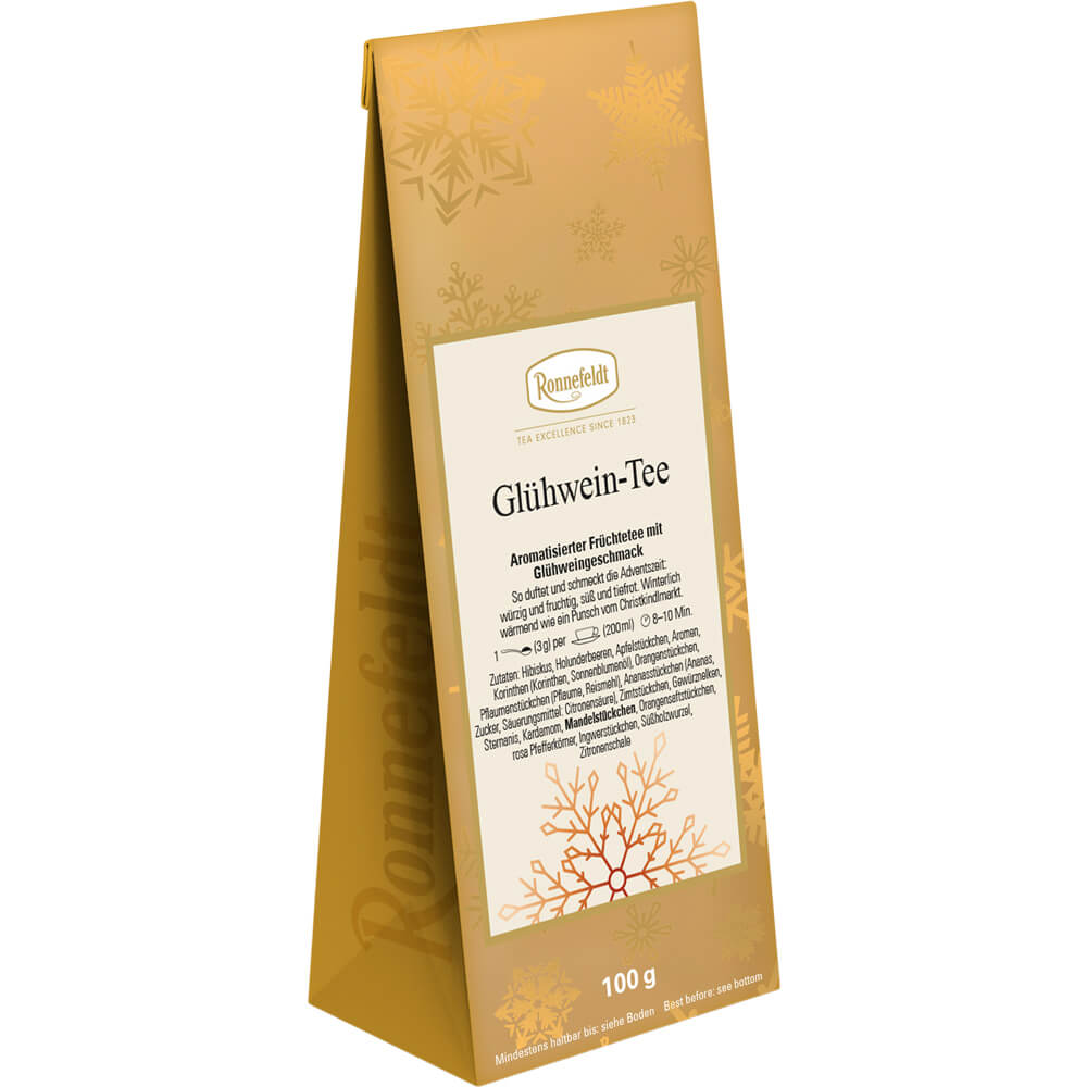 Ronnefeldt Früchtetee Glühwein-Tee Packung Winter