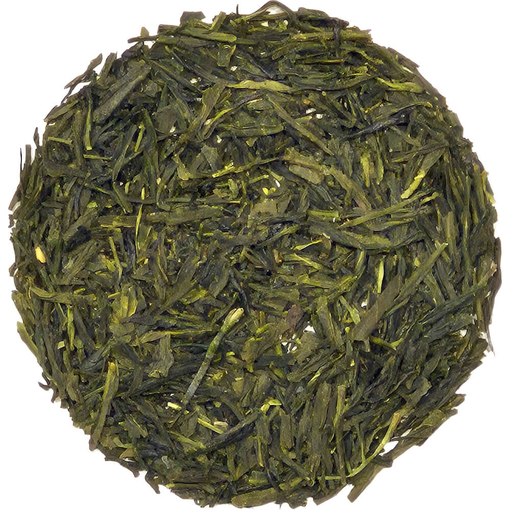 Yamamori Sencha aus Kirishima mit Zairai-Teeblättern aus biologischem Anbau