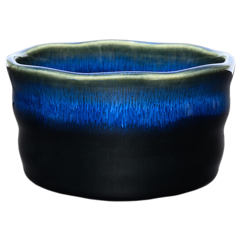 Matchaschale zum Ronnefeldt Matcha Set in blau#set_schale-handbemalt