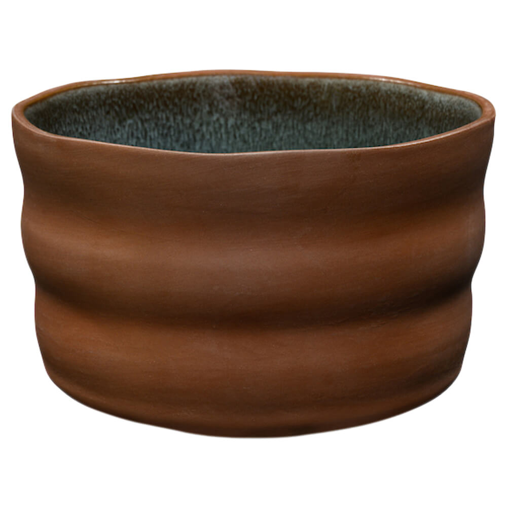 Matchaschale terracotta innen dunkel#matchaschale_terrakotta-innen-dunkel