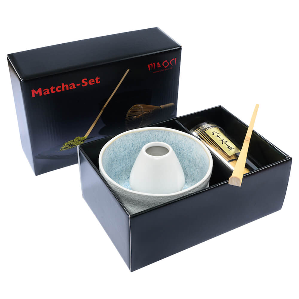 Premium Set Matchaschale cremeweiss struturiert Box#variante_schale-cremeweiss-strukturiert