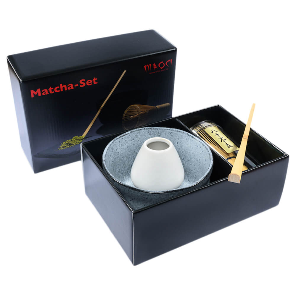 Premium Matchaset vierteilig Schale grau gemustert Box#variante_schale-grau-gemustert