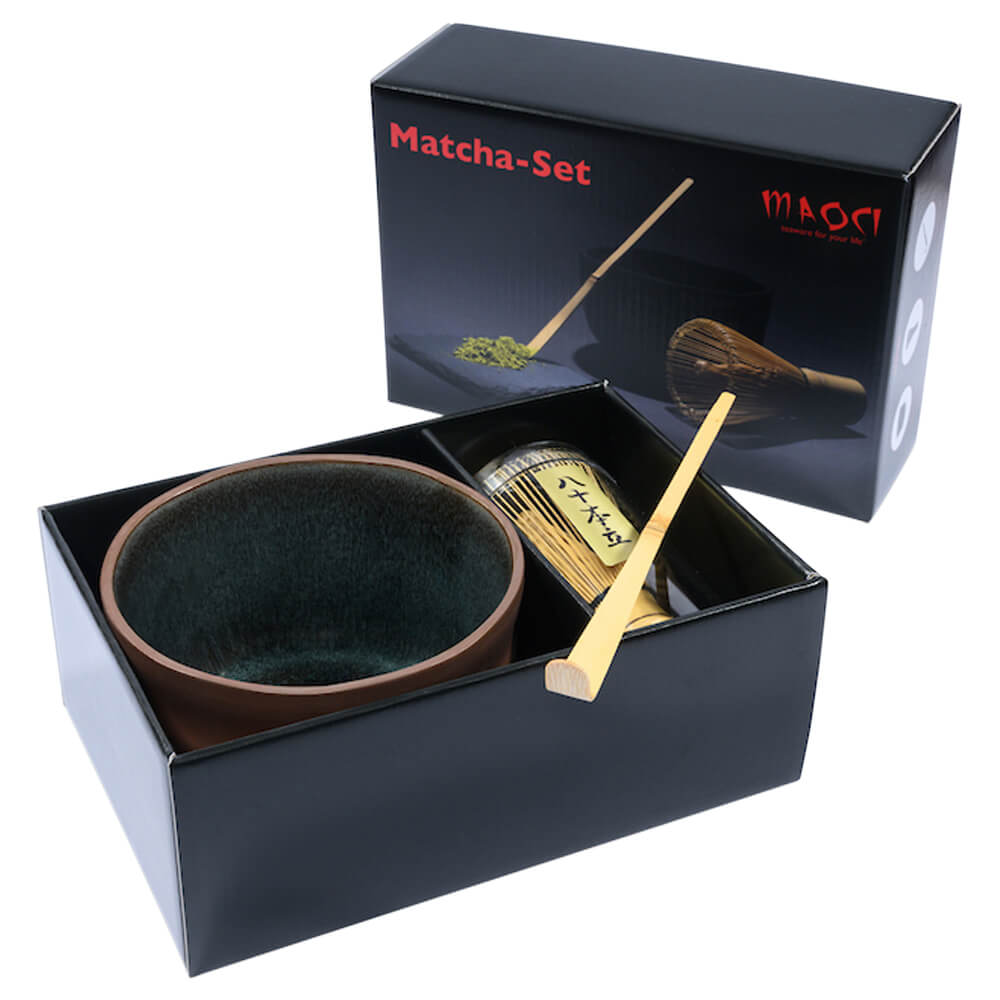 Matchaset Schale terrakotta innen dunkel Box#variante_schale-terrakotta-innen-dunkel