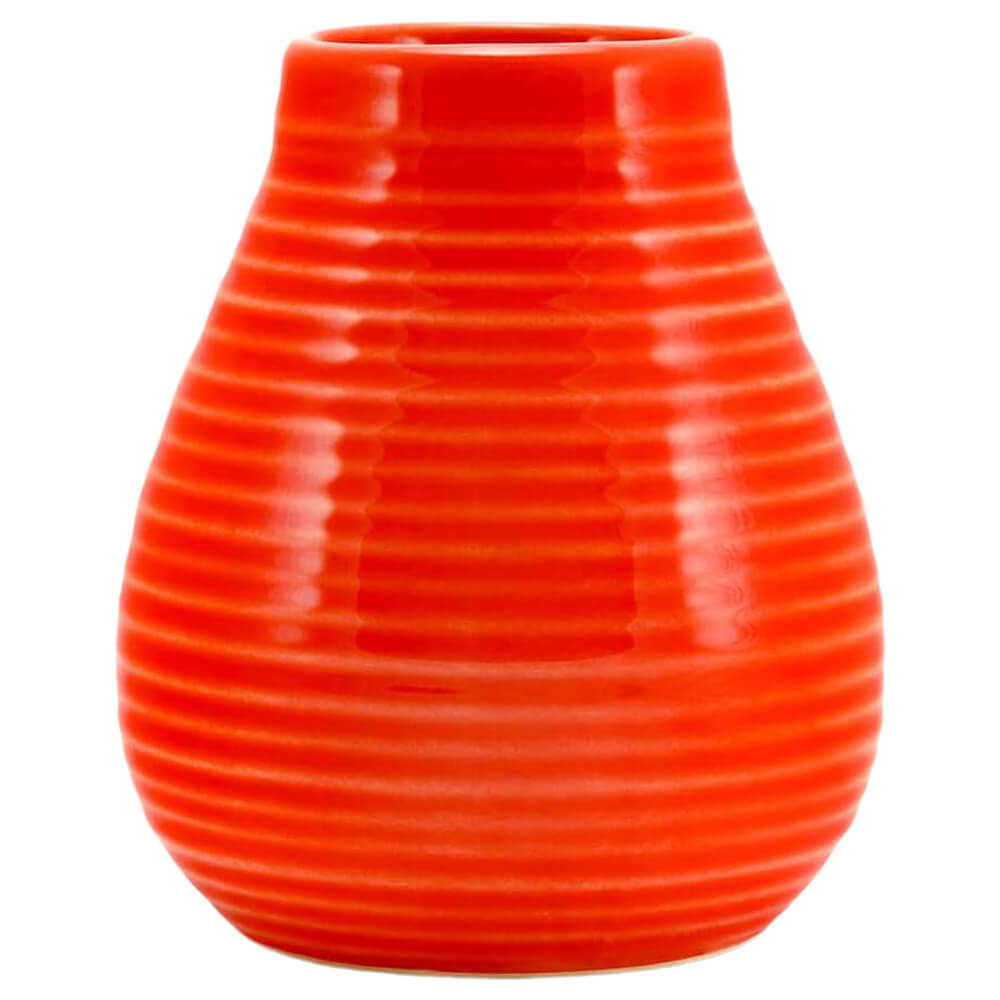 Matebecher Keramik rot#becher_rot