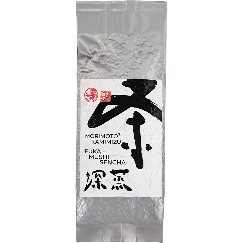 Morimoto-Kamimizu Fukamushi Sencha bio Packung
