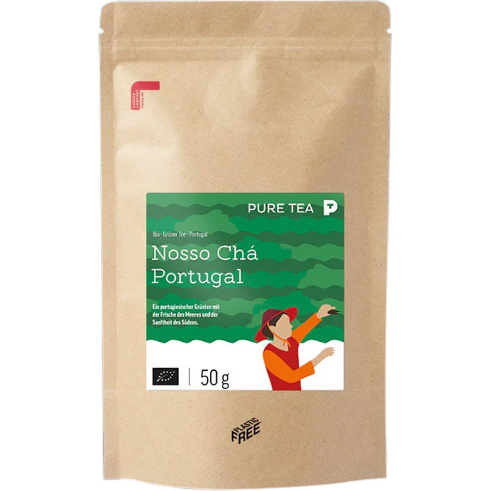 Nosso Cha Grüntee aus Portugal Packung Pure Tea