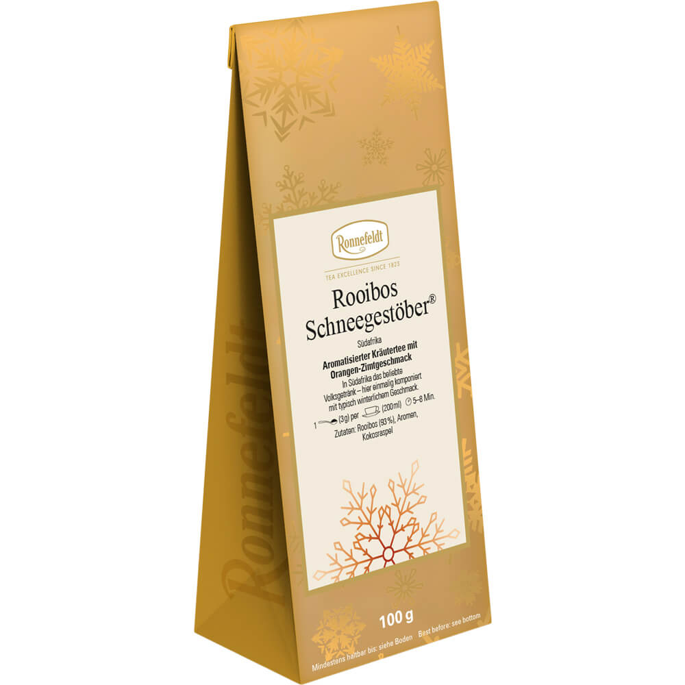 Ronnefeldt Rooibos Schneegestöber® Packung Winter