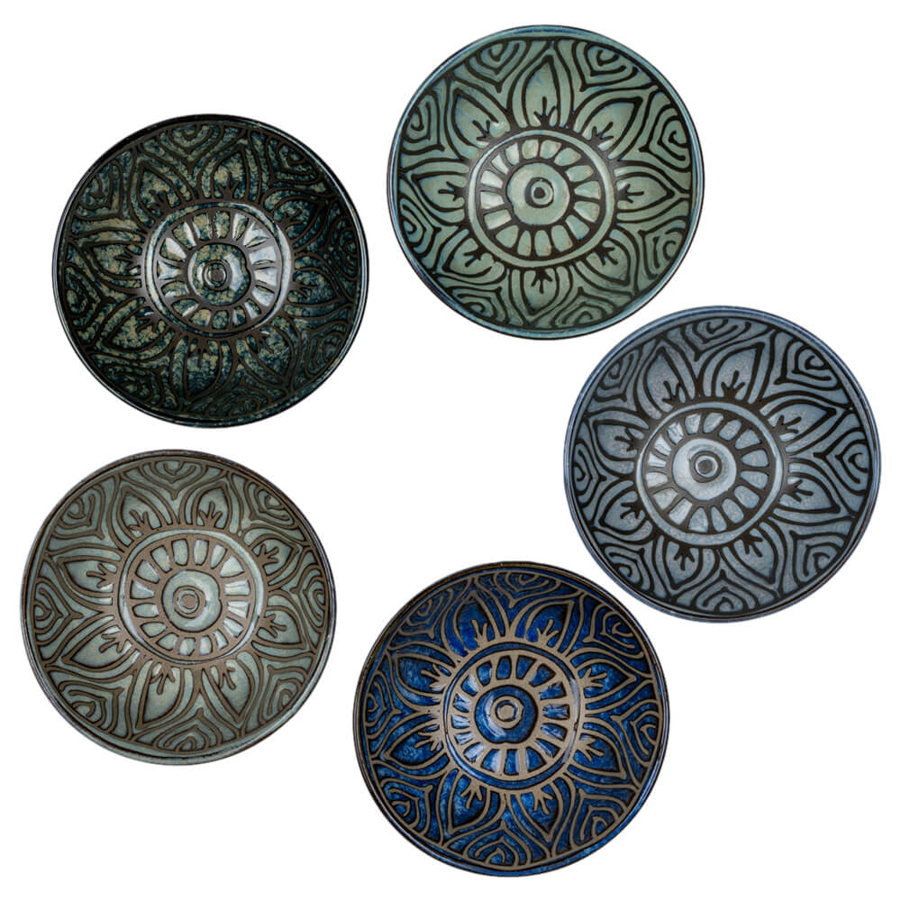 Teeschalen Set Jara Bredemeijer von oben