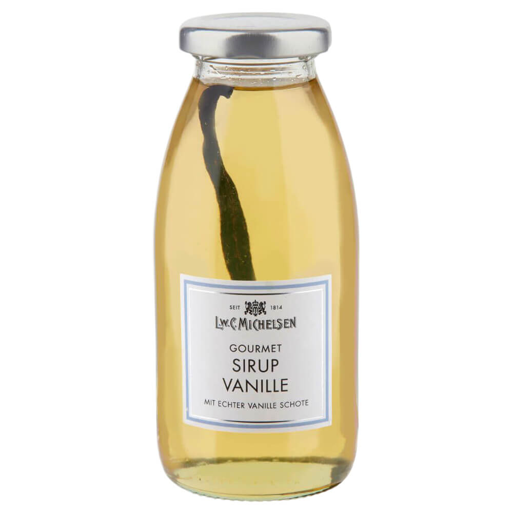 Vanille Gourmet Sirup Flasche neu