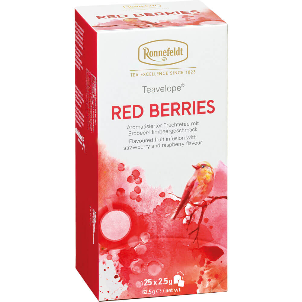 Ronnefeldt Teebeutel Red Berries Packung