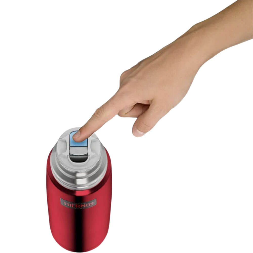 Thermosflasche 500ml Rot poliert Verschluß#thermosflasche_500ml-rot-poliert