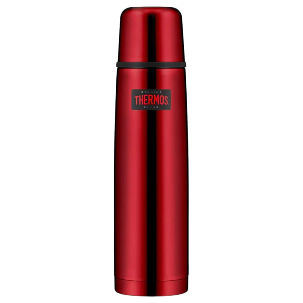 Thermoskanne 1000ml Rot poliert#thermosflasche_1000ml-rot-poliert