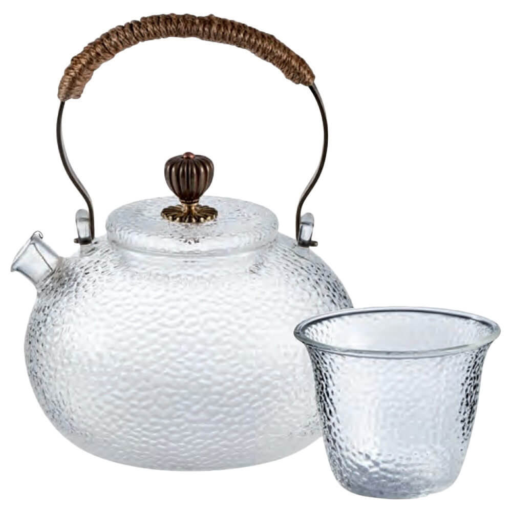 Glas Teekanne Oriental mit vier Cups#variante_set-5-teile