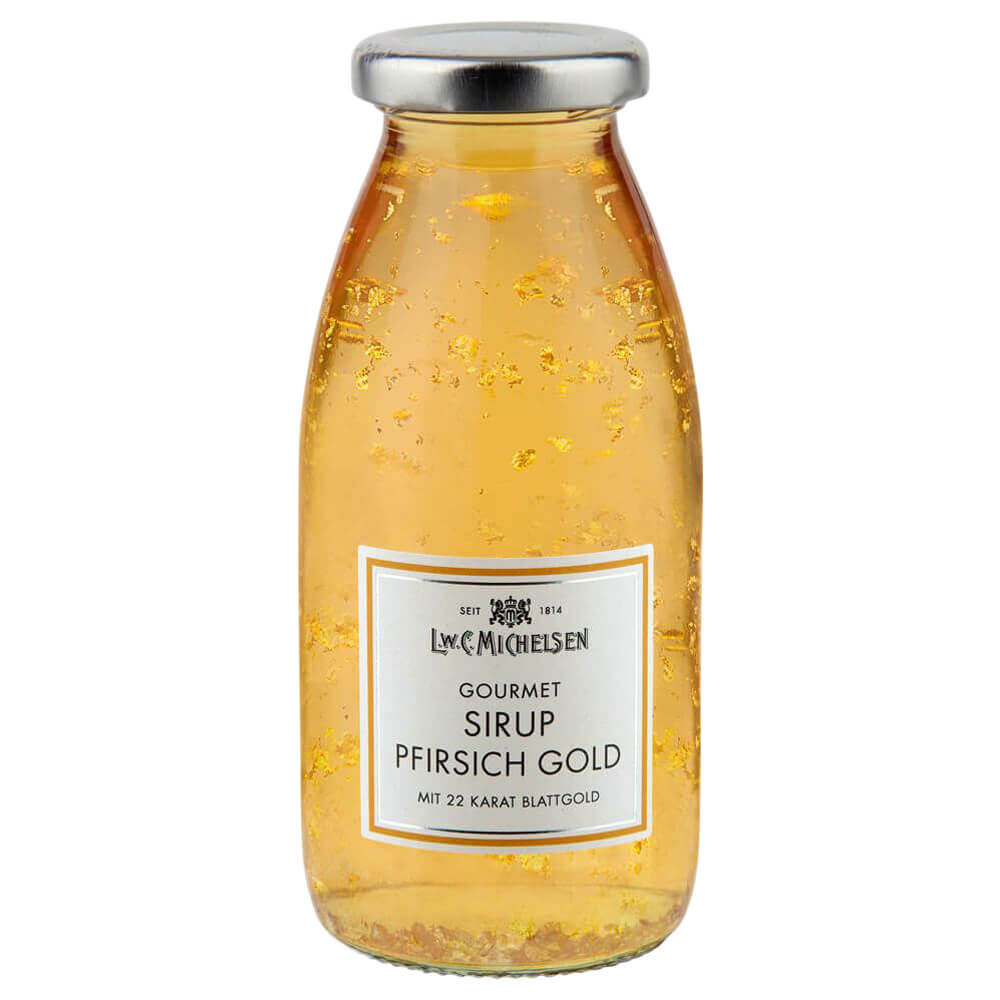 Pfirsich Gold Gourmet Sirup neu