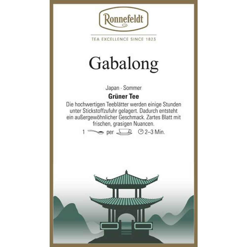 Gabalong, frisch und grasig Etikett