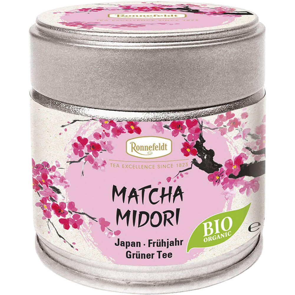Matcha Midori bio mit fruchtiger Note Dose