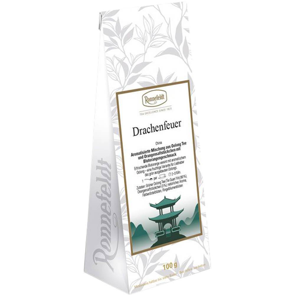 Ronnefeldt Drachenfeuer Oolong Tee Packung