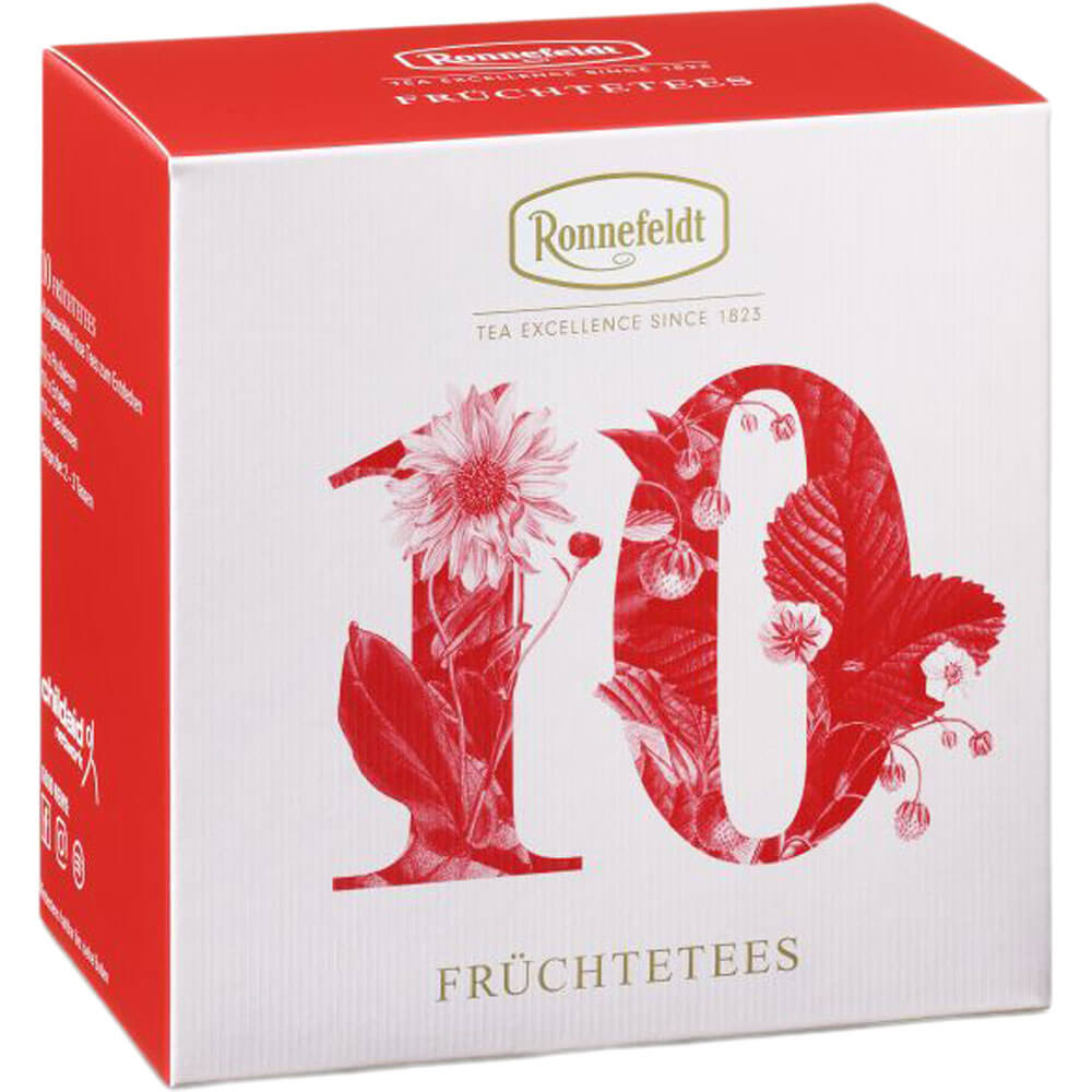 Ronnefeldt Probierbox Früchtetees Packung neu