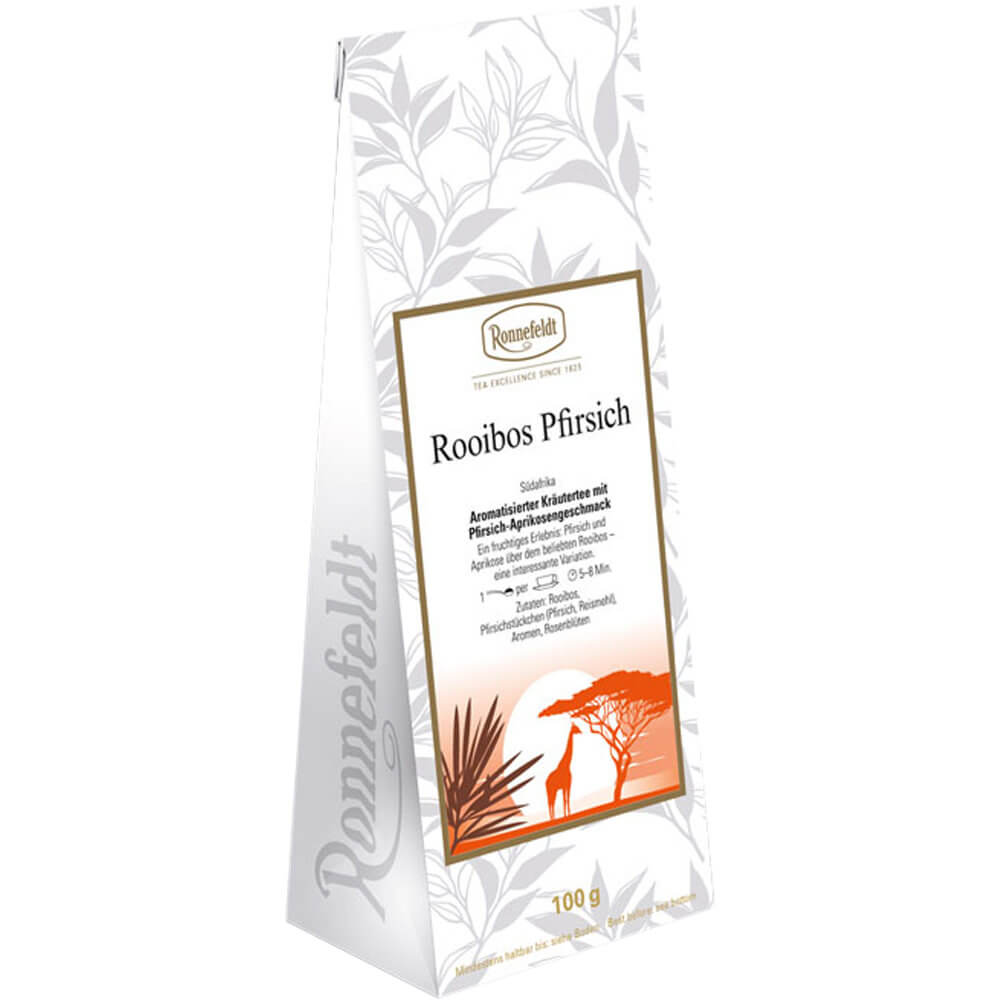 Rooibos Pfirsich Packung